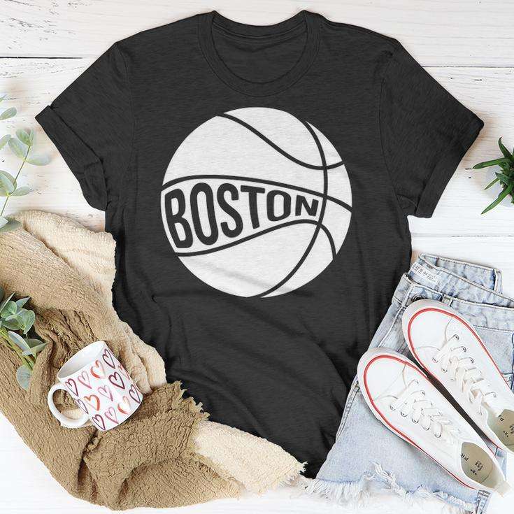 Boston Retro City Massachusetts State Basketball Unisex T-Shirt Unique Gifts