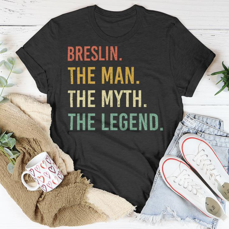 Breslin Name Shirt Breslin Family Name Unisex T-Shirt Unique Gifts