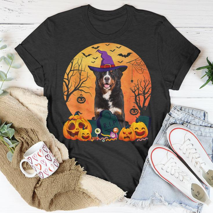 Cute Bernese Mountain Halloween Costume Funny Dog Lover Unisex T-Shirt Funny Gifts
