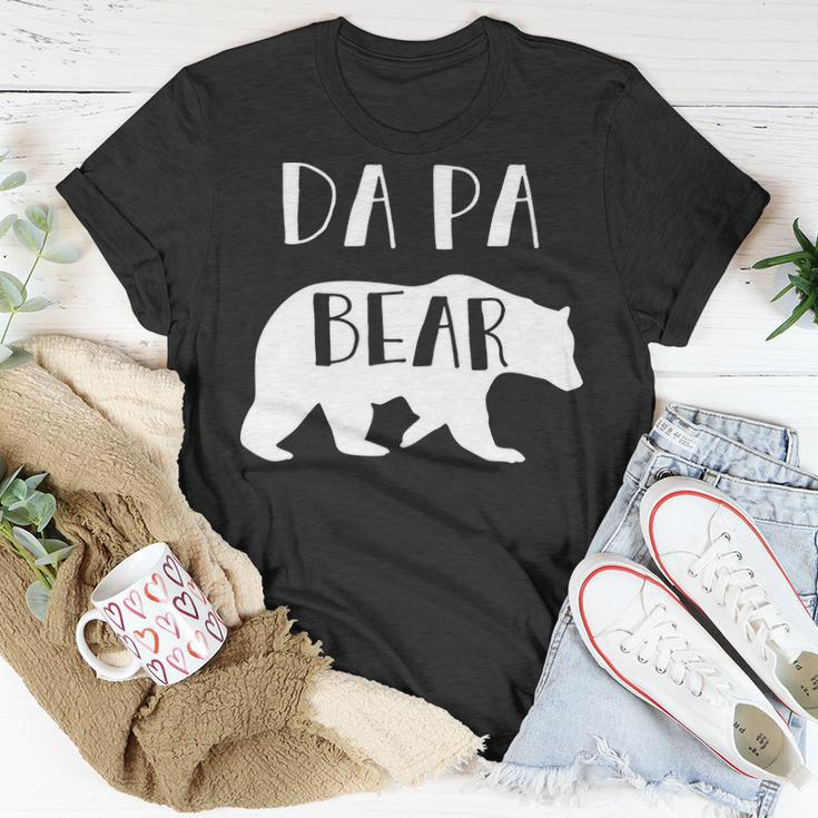 Da Pa Grandpa Da Pa Bear T-Shirt Funny Gifts