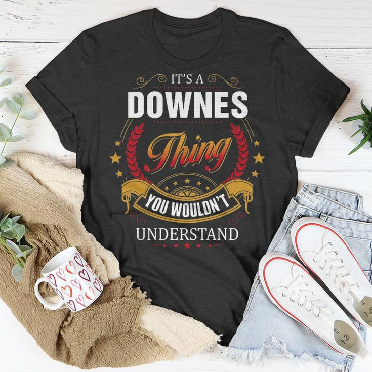 Downes Shirt Family Crest DownesShirt Downes Clothing Downes Tshirt Downes Tshirt For The Downes T-Shirt Funny Gifts