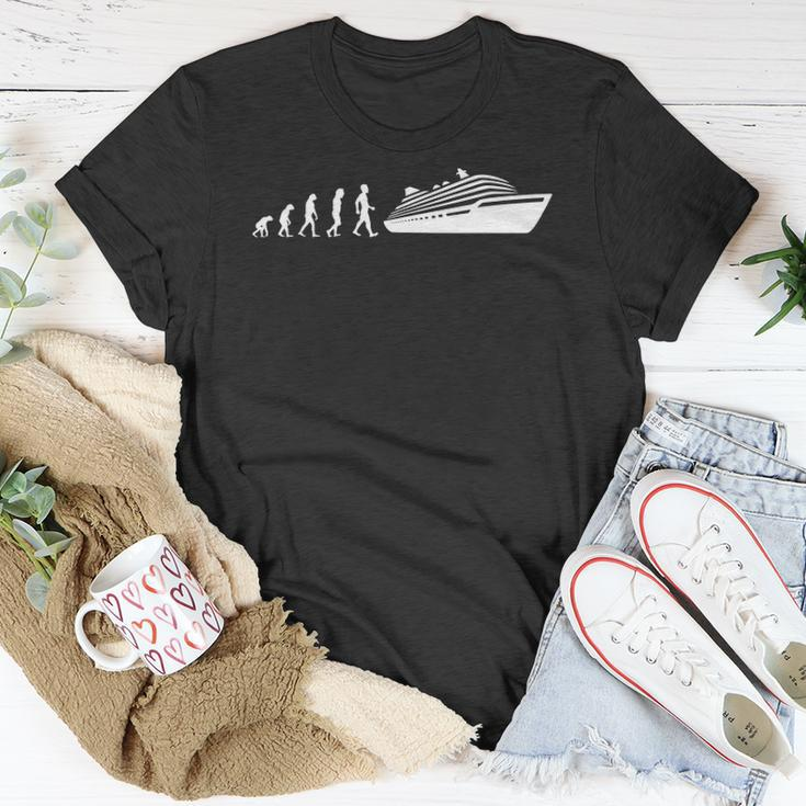 Evolution Cruise Crusing Ship Gift Unisex T-Shirt Unique Gifts