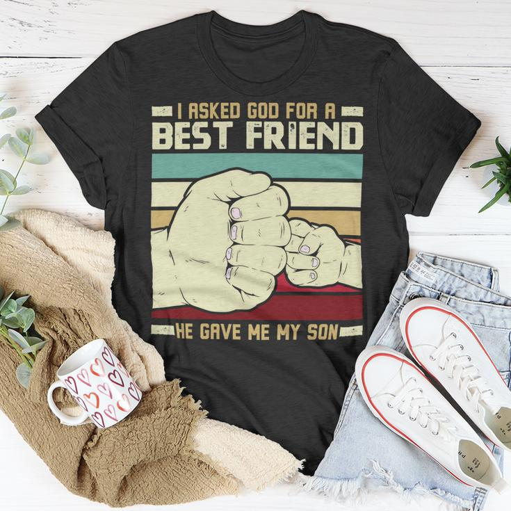 Father Grandpa Father And Son Best Friend For Life Fathers Day 56 Family Dad Unisex T-Shirt Unique Gifts