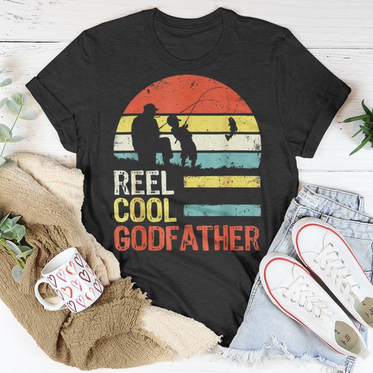 Fishing Reel Cool Godfather V3 Unisex T-Shirt Funny Gifts