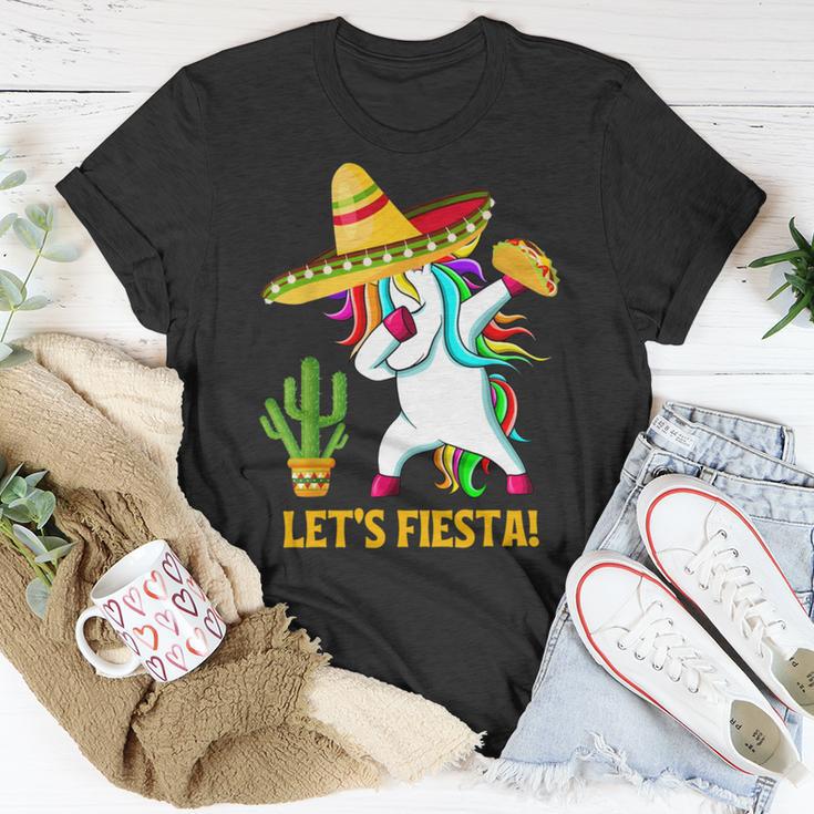 Funny Dabbing Taco Cinco De May Mexican Food V4 Unisex T-Shirt Funny Gifts