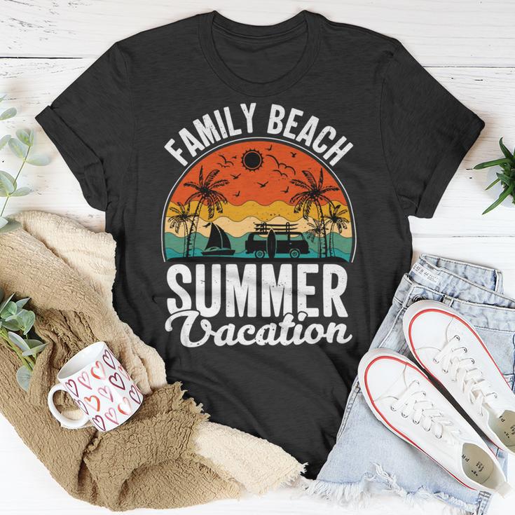 Funny Enjoy The Summer Family Beach Summer Vacation Unisex T-Shirt Funny Gifts