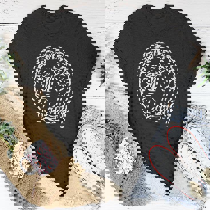 Funny Promoted To Daddy 2022 Gift For New Father Unisex T-Shirt Unique Gifts