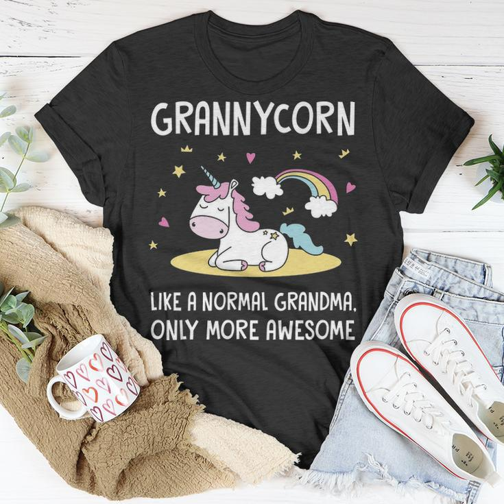 Granny Grandma Granny Unicorn T-Shirt Funny Gifts