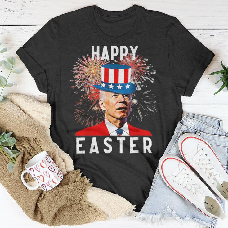 Joe Biden Happy Easter For Funny 4Th Of July Unisex T-Shirt Unique Gifts
