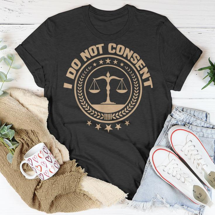 Lawyer I Do Not Consent Future Attorney Retired Lawyer T-shirt Personalized Gifts