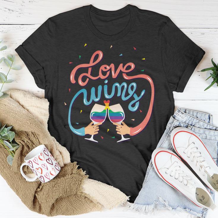 Love Wins 389 Trending Shirt Unisex T-Shirt Funny Gifts