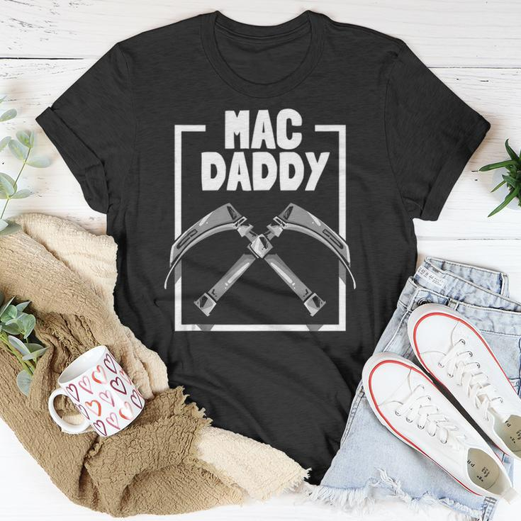 Mac Daddy Anesthesia Laryngoscope Design For Anaesthesiology Unisex T-Shirt Unique Gifts