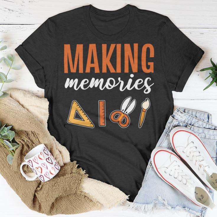 Making Memories Scrapbooking Scrapbook Unisex T-Shirt Funny Gifts