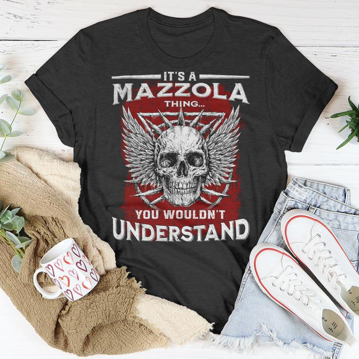 Mazzola Name Shirt Mazzola Family Name V3 Unisex T-Shirt Unique Gifts
