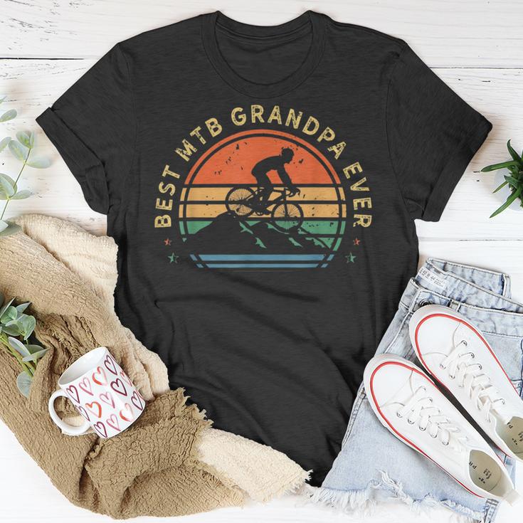 Mens Mountain Bike Retro Biking Vintage - Mtb Biker Grandpa Gifts 481 Trending Shirt Unisex T-Shirt Funny Gifts