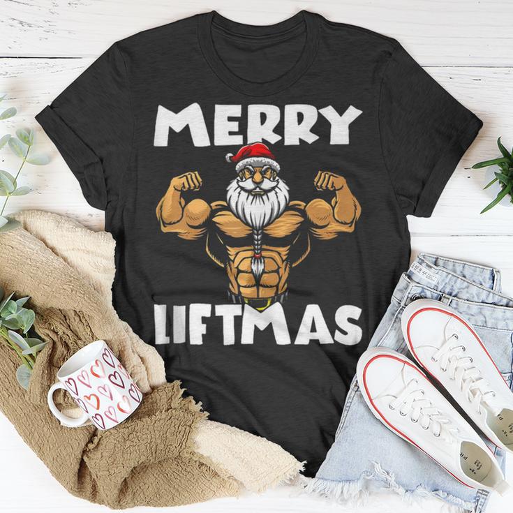 Merry Liftmas 300 Trending Shirt Unisex T-Shirt Funny Gifts