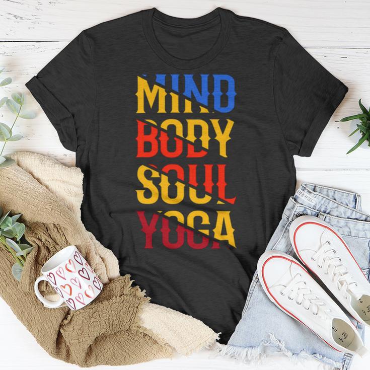 Mind Body Soul Yoga 114 Trending Shirt Unisex T-Shirt Funny Gifts