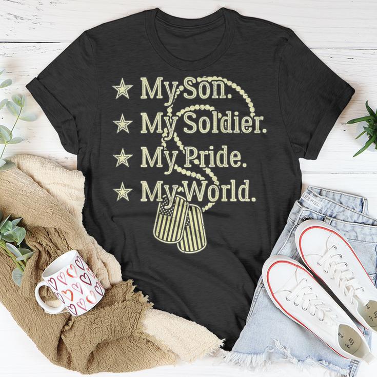 My Son Is A Soldier Hero Proud 707 Shirt Unisex T-Shirt Funny Gifts