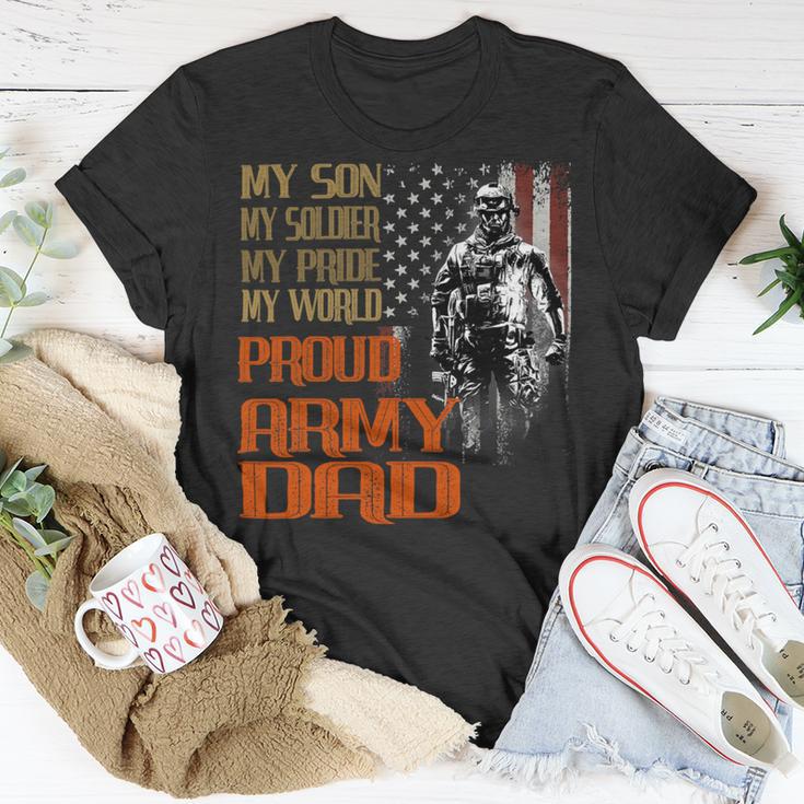 My Son Is A Soldier Hero Proud Army 713 Shirt Unisex T-Shirt Funny Gifts