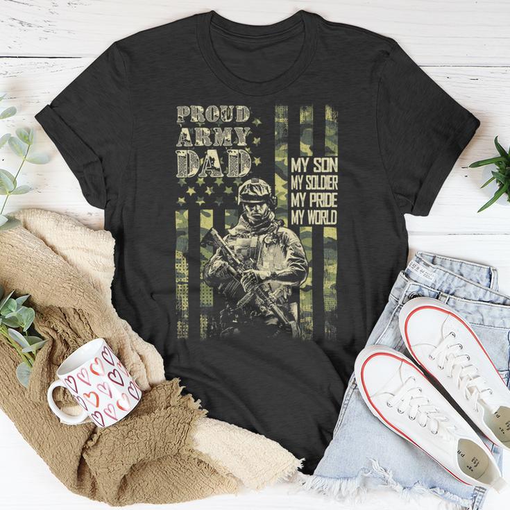 My Son Is A Soldier Proud Army Dad Us 706 Shirt Unisex T-Shirt Funny Gifts