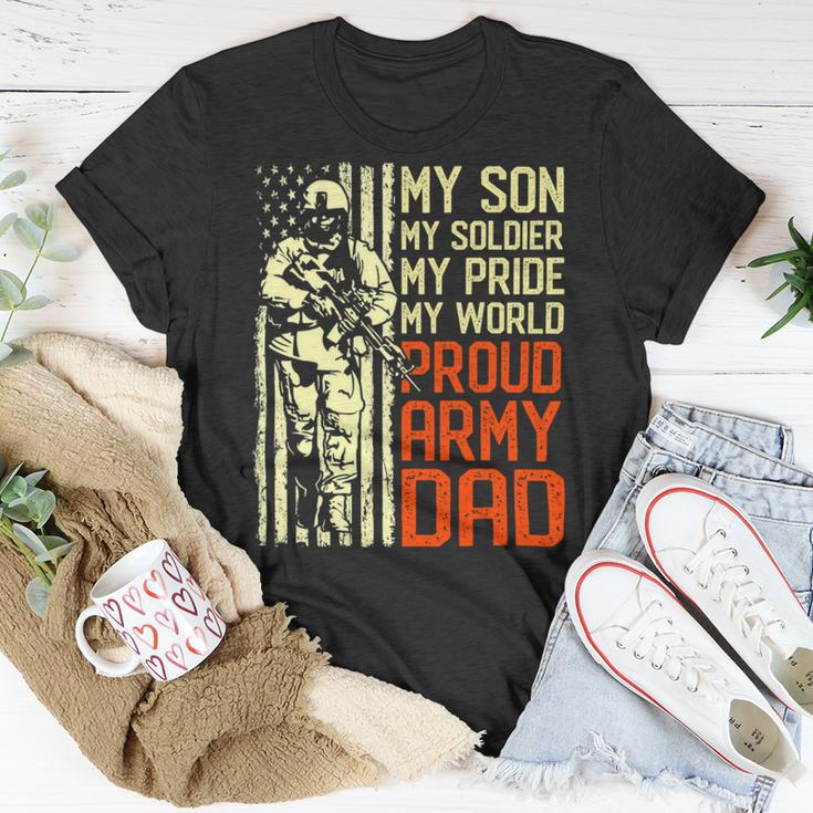 My Son Is Soldier Proud Military Dad 714 Shirt Unisex T-Shirt Funny Gifts