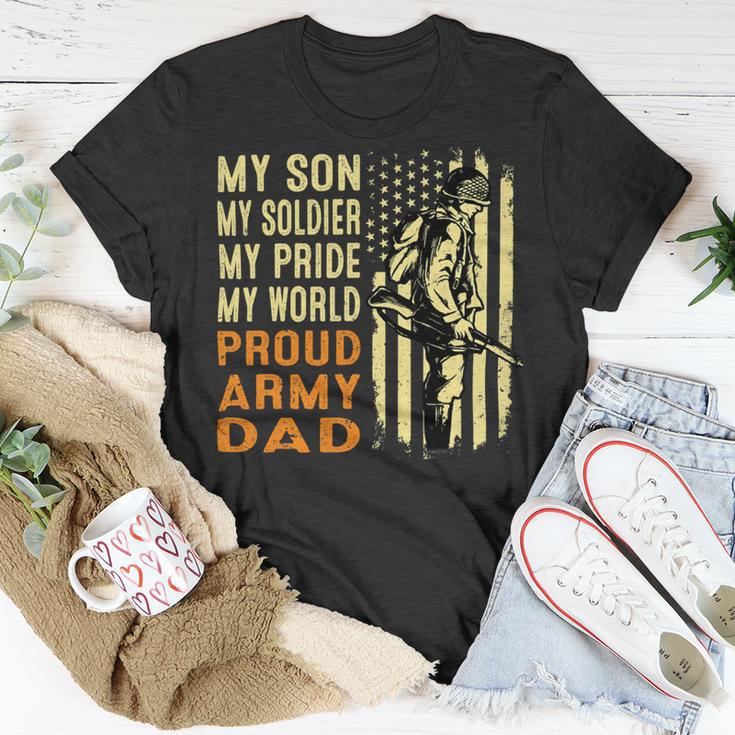 My Son Is Soldier Proud Military Dad 715 Shirt Unisex T-Shirt Funny Gifts