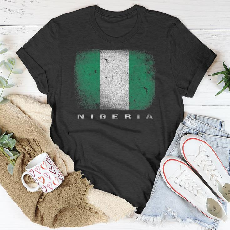 Nigeria Nigerian Flag Gift Souvenir Unisex T-Shirt Unique Gifts