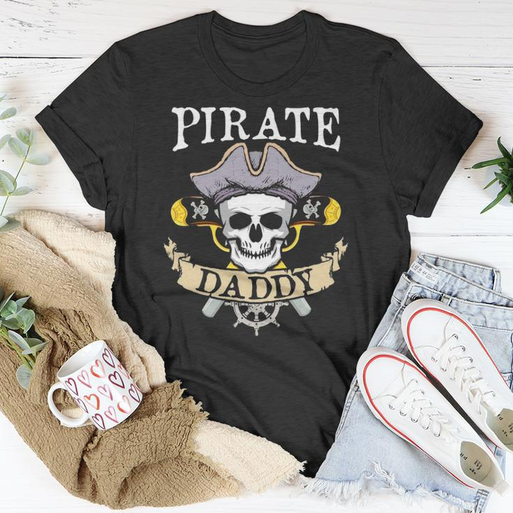 Pirate Daddy Matching Family Dad Unisex T-Shirt Unique Gifts