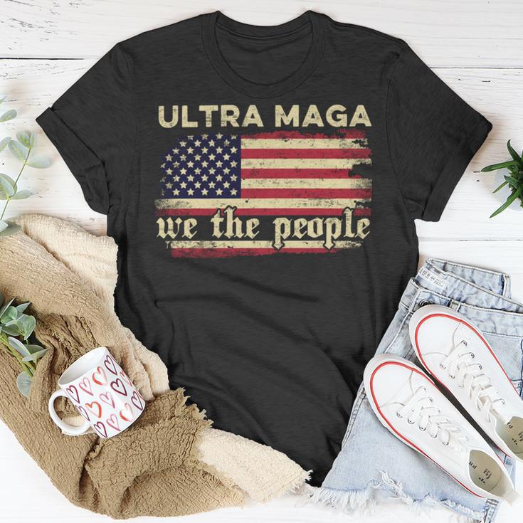 Proud Ultra Maga V9 Unisex T-Shirt Funny Gifts