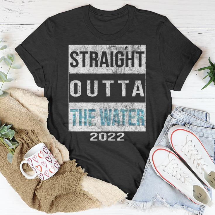 Straight Outta The Water Cool Christian Baptism 2022 Vintage Unisex T-Shirt Unique Gifts