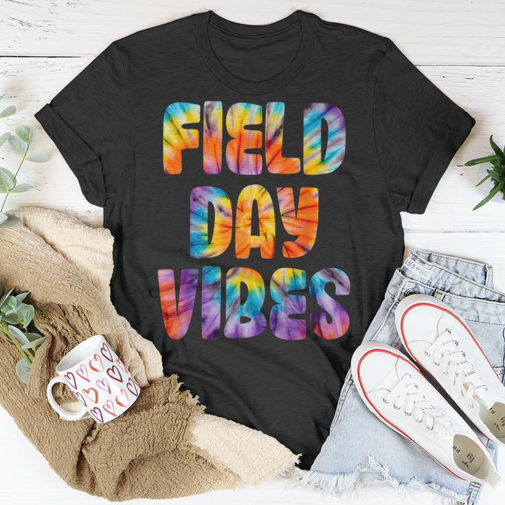 Students And Teacher Field Day Vibes Unisex T-Shirt Unique Gifts
