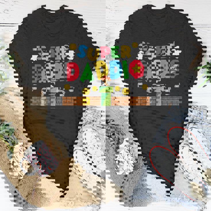 Super Daddio Gamer Daddy Unisex T-Shirt Unique Gifts