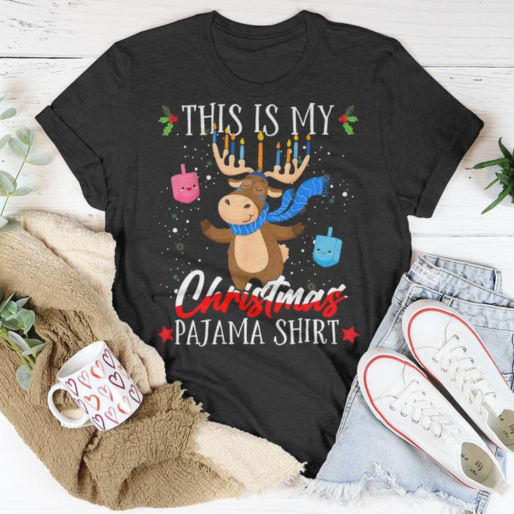 This Is My Christmas Pajama Jewish 545 Shirt Unisex T-Shirt Funny Gifts