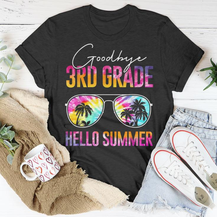 Tie Dye Goodbye 3Rd Grade Hello Summer Last Day Of School Unisex T-Shirt Unique Gifts