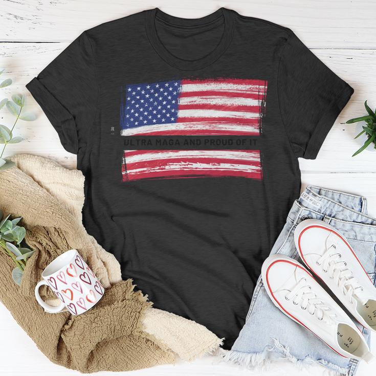 Ultra Maga And Proud Of It A Ultra Maga And Proud Of It V8 Unisex T-Shirt Funny Gifts