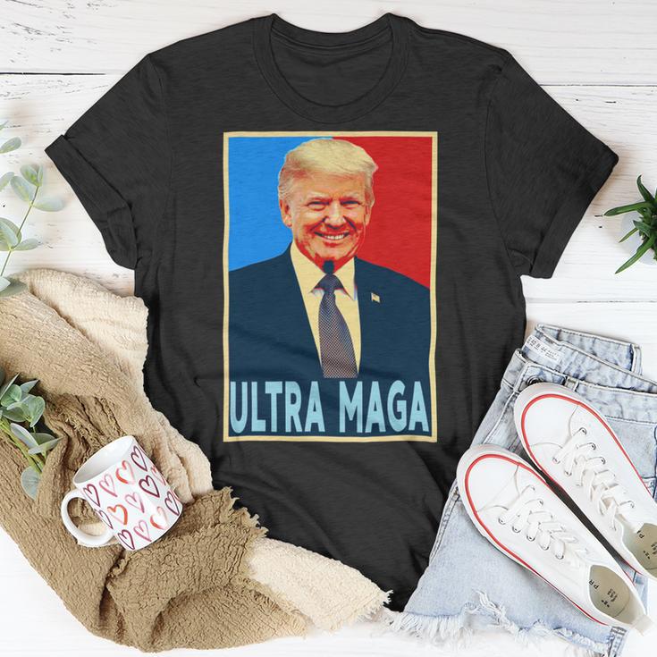 Ultra Maga President Donald Trump Gift Unisex T-Shirt Funny Gifts