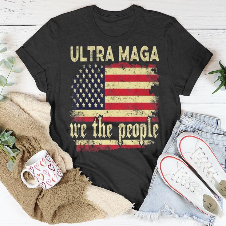 Ultra Maga We The People Vintage Unisex T-Shirt Funny Gifts