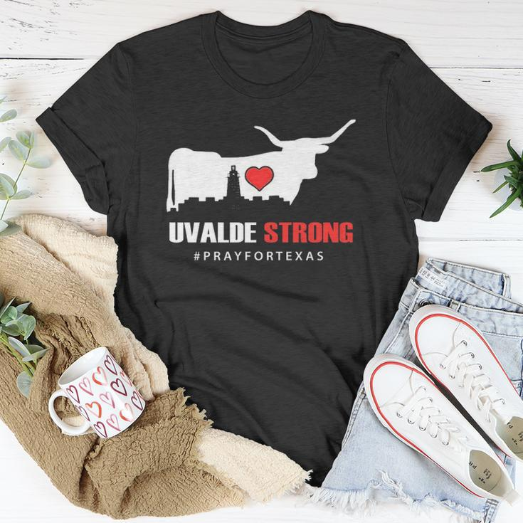 Uvalde Strong Pray For Texas Anti Gun Pray For Texas Unisex T-Shirt Unique Gifts