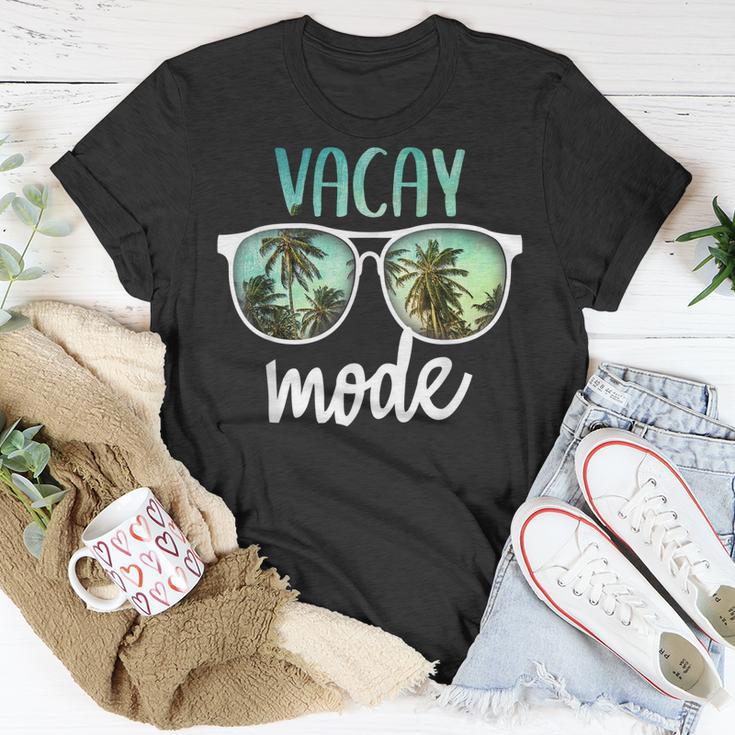 Vacay Mode Cute Vacation Summer Cruise Getaway Unisex T-Shirt Funny Gifts