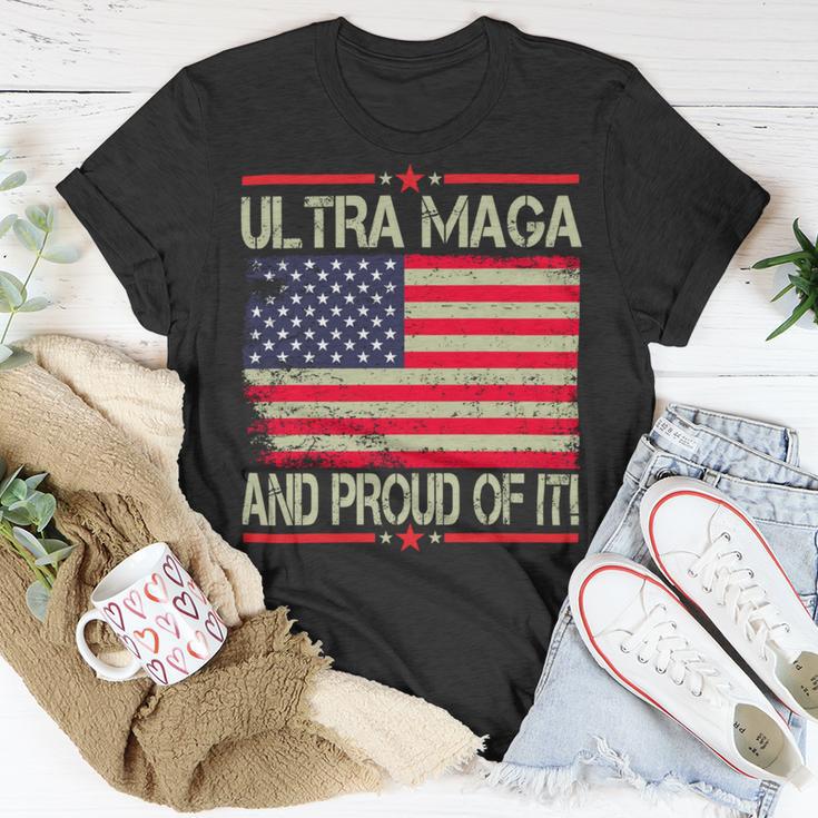 Vintage Ultra Maga And Proud Of It V2 Unisex T-Shirt Funny Gifts