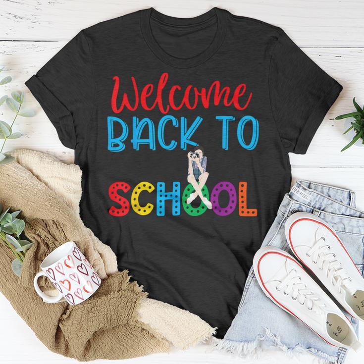 Welcome Back To School Funny Teacher 491 Shirt Unisex T-Shirt Funny Gifts