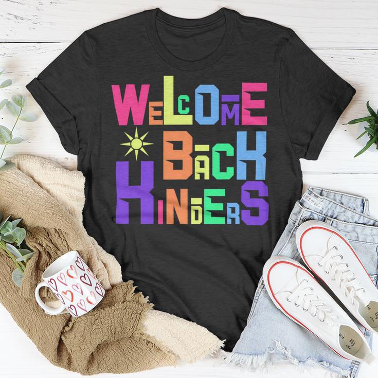 Welcome Back To School Kinders 486 Shirt Unisex T-Shirt Funny Gifts