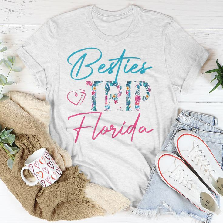 Besties Trip Florida Vacation Matching Best Friend Unisex T-Shirt Unique Gifts