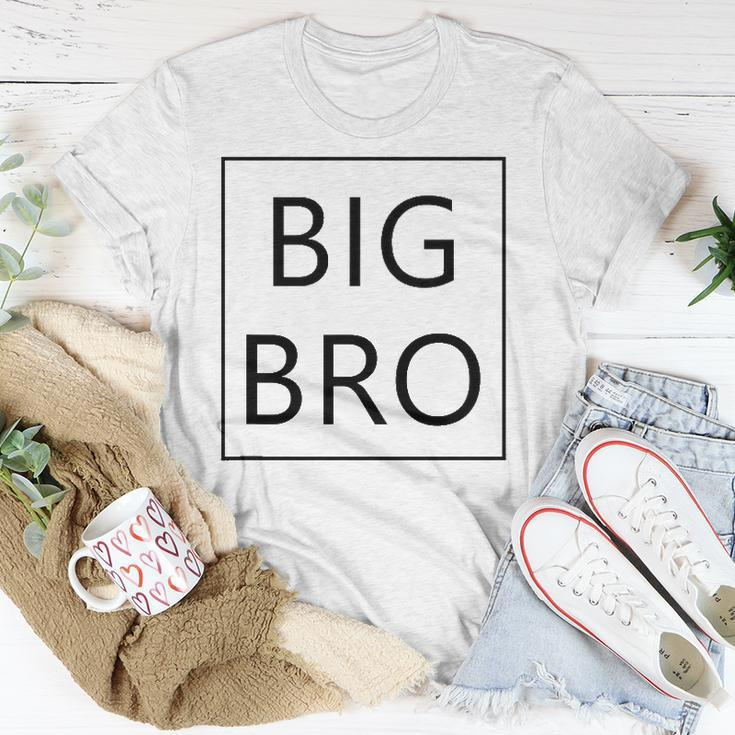 Big Bro Brother Announcement Gifts Dada Mama Family Matching Unisex T-Shirt Unique Gifts