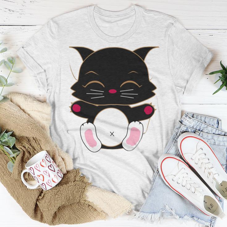 Cat Cut Cat Cat Lovers Black Cat Funny Cat Birthday Cat Gift Cat Danger Kitty Unisex T-Shirt Funny Gifts