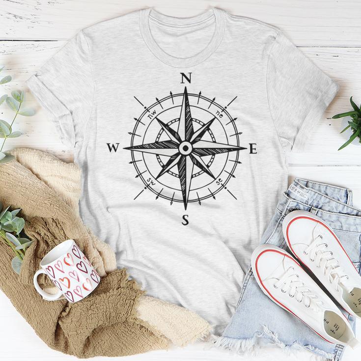 Compass Unisex T-Shirt Funny Gifts