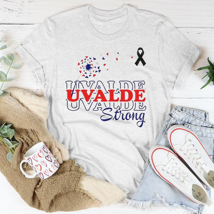 Dandelion Uvalde Strong Texas Strong Pray Protect Kids Not Guns Unisex T-Shirt Unique Gifts