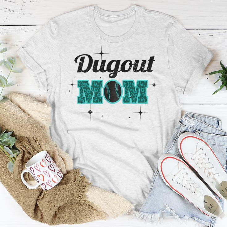 Dugout Mom Unisex T-Shirt Unique Gifts