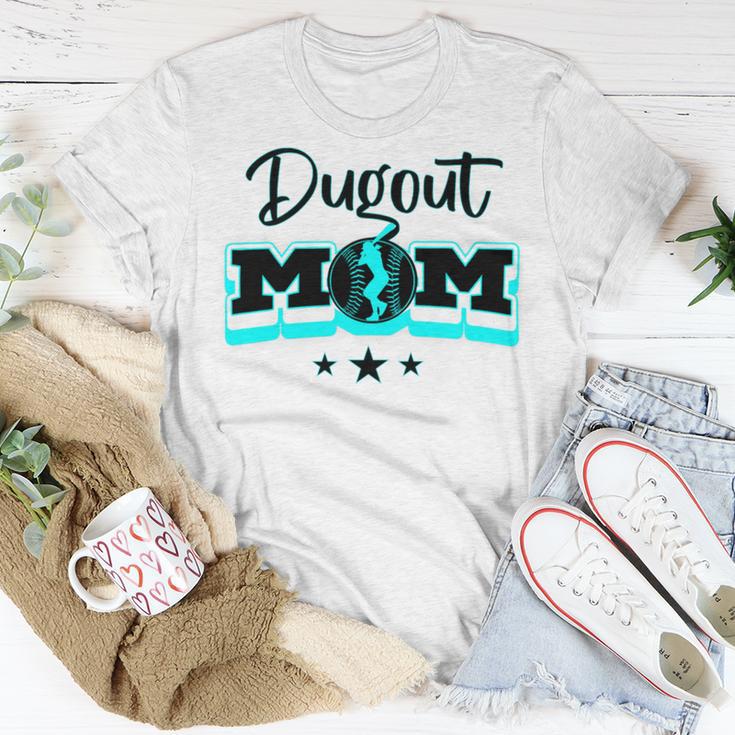 Dugout Mom V3 Unisex T-Shirt Funny Gifts