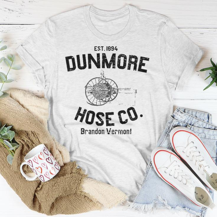 Dunmore Hose Company Vintage Brandon Vermont Unisex T-Shirt Unique Gifts